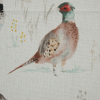 British Imported Gamebird Printed Cotton Canvas - Detail | Mood Fabrics
