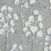 British Imported Fog Pussy Willow Printed Cotton Canvas - Detail | Mood Fabrics