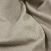 British Imported Sand Polyester and Cotton Woven - Detail | Mood Fabrics