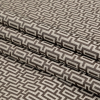 British Imported Mole Geometric Polyester Jacquard - Folded | Mood Fabrics