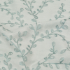 British Imported Spa Foliage Jacquard - Detail | Mood Fabrics
