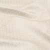 British Imported Oyster Geometric Jacquard - Detail | Mood Fabrics