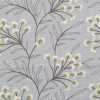 British Imported Nordic Floral Embroidered Imitation Dupioni | Mood Fabrics