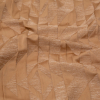 British Imported Copper Geometric Jacquard - Detail | Mood Fabrics