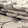 British Imported Denim Floral Polyester Jacquard - Folded | Mood Fabrics