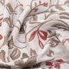 British Imported Vintage Floral Polyester and Cotton Jacquard - Detail | Mood Fabrics