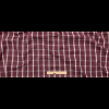 British Imported Mulberry Tattersall Check and Herringbone Woven - Full | Mood Fabrics