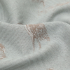 British Imported Mint Stork Tweed - Detail | Mood Fabrics