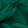 British Imported Emerald Short Piled Patterned Velvet - Detail | Mood Fabrics