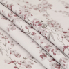 British Imported Heather Satin-Faced Floral Jacquard - Folded | Mood Fabrics