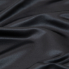 British Imported Ebony Satin-Faced Shantung - Detail | Mood Fabrics