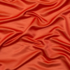 British Imported Orange Satin-Faced Shantung | Mood Fabrics