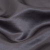 British Imported Slate Satin-Faced Shantung - Detail | Mood Fabrics