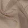 British Imported Fawn Wrinkled Drapery Sheer - Detail | Mood Fabrics