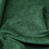 British Imported Emerald Spotted Chenille - Detail | Mood Fabrics