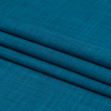 British Imported Peacock Striated Drapery Woven - Folded | Mood Fabrics
