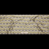 British Imported Zest Tri-Colored Geometric Petals Jacquard - Full | Mood Fabrics