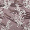 British Imported Mulberry Floral Satin-Faced Jacquard | Mood Fabrics