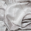 British Imported Mauve Leaf Texture Jacquard - Detail | Mood Fabrics