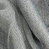 British Imported Silver Drapery Sheers - Detail | Mood Fabrics