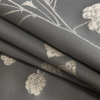 British Imported Monsoon Floral Satin-Faced Drapery Jacquard - Folded | Mood Fabrics