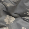 British Imported Monsoon Floral Satin-Faced Drapery Jacquard - Detail | Mood Fabrics