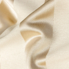 British Imported Oyster Reversible Drapery Woven with Satin Awning Stripes - Detail | Mood Fabrics