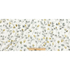 British Imported Stone Watercolor Floral Printed Cotton Canvas - Full | Mood Fabrics