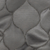 British Imported Graphite Ogee Drapery Jacquard - Detail | Mood Fabrics