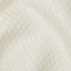 British Imported Ivory Diamond Polyester Jacquard - Detail | Mood Fabrics