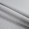 British Dove Geometric Jacquard - Folded | Mood Fabrics