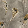 British Imported Linen Feathers Printed Cotton Canvas | Mood Fabrics