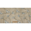 British Imported Linen Cranes Printed Cotton Canvas - Full | Mood Fabrics
