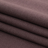 British Imported Aubergine Polyester, Viscose and Linen Woven - Folded | Mood Fabrics