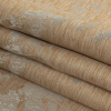 British Imported Luminous Caramel Woodlands Jacquard - Folded | Mood Fabrics