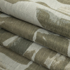 British Imported Kiwi Monstera Leaves Drapery Jacquard - Folded | Mood Fabrics