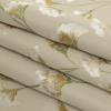 British Imported Mimosa Floral Satin-Faced Drapery Jacquard - Folded | Mood Fabrics