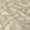 British Imported Mimosa Floral Satin-Faced Drapery Jacquard | Mood Fabrics