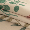 British Imported Spa Floral Embroidered Cotton Twill - Folded | Mood Fabrics
