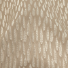 British Imported Luminous Fawn Geometric Drapery Jacquard - Detail | Mood Fabrics