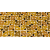 British Imported Saffron Geometric Foliage Printed Heavy Duty Woven - Full | Mood Fabrics