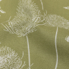 British Imported Sage Hare in the Meadows Printed Cotton Canvas - Detail | Mood Fabrics
