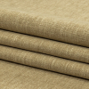 British Imported Heathered Gold Recycled Polyester Drapery Woven - Folded | Mood Fabrics