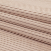 British Imported Shell Plush Ribbed Velvet - Folded | Mood Fabrics