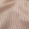 British Imported Shell Plush Ribbed Velvet - Detail | Mood Fabrics