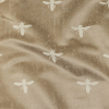British Imported Linen Buzzing Bees Slubbed Drapery Jacquard - Detail | Mood Fabrics