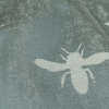 British Imported Ocean Buzzing Bees Slubbed Drapery Jacquard - Detail | Mood Fabrics