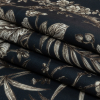 British Imported Ocean Perched in Paradise Printed Polyester Microvelvet - Folded | Mood Fabrics