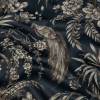 British Imported Ocean Perched in Paradise Printed Polyester Microvelvet | Mood Fabrics