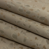British Imported Sandstone Pebbles Satin Faced Metallic Drapery Jacquard - Folded | Mood Fabrics